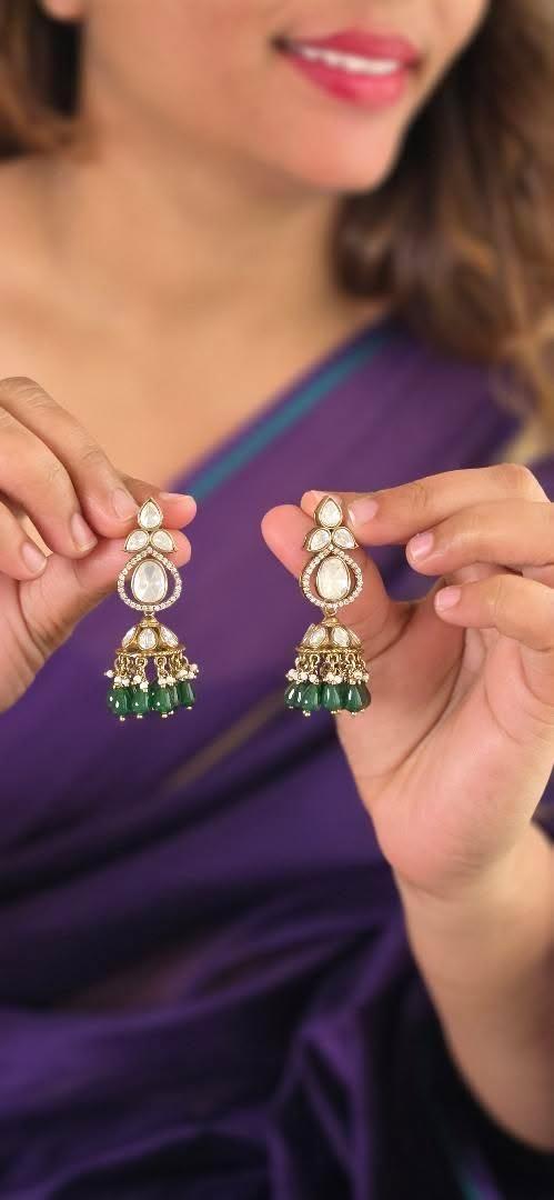 Shashi polki and pearl jhumki Thumbnail