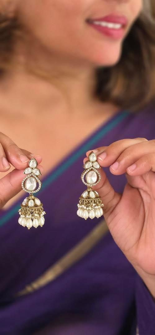 Shashi polki and pearl jhumki Thumbnail