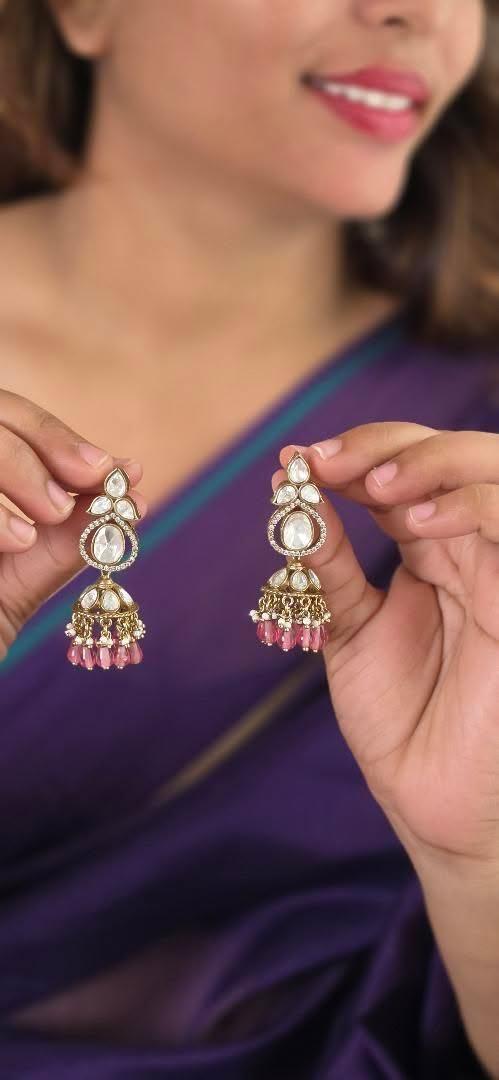 Shashi polki and pearl jhumki Thumbnail