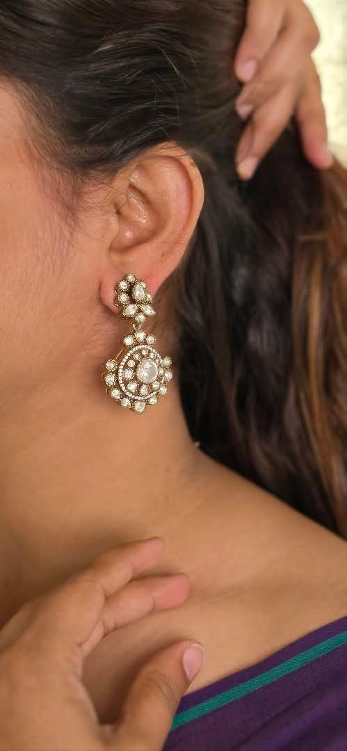 Shruti polki earrings Thumbnail