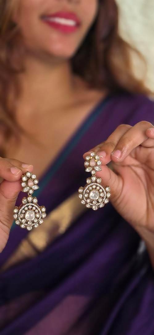 Shruti polki earrings Thumbnail