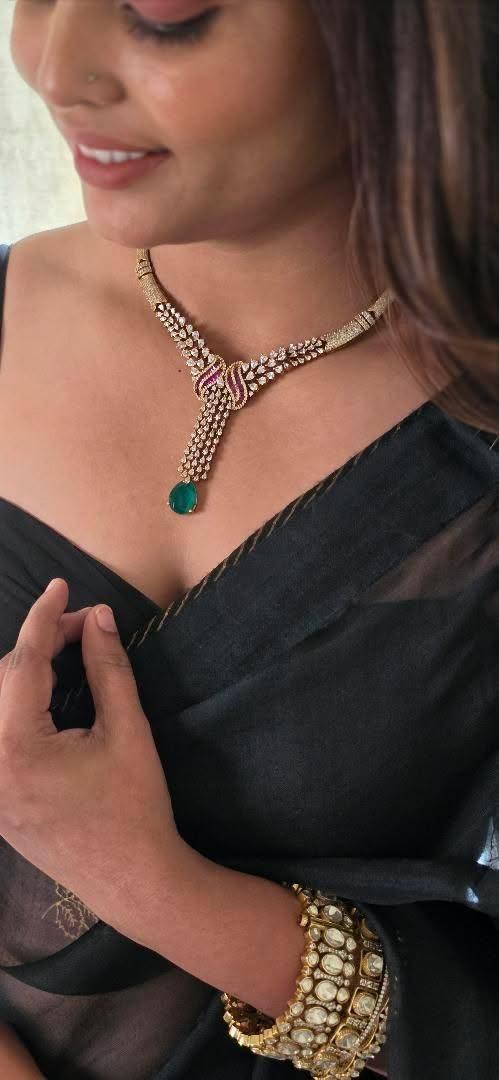 Julia polki necklace Thumbnail