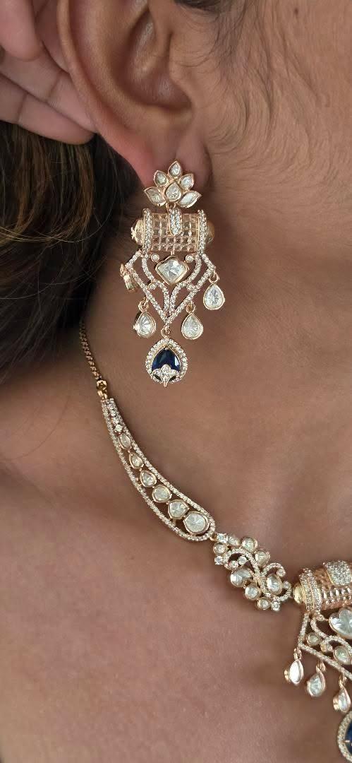 Zariah polki necklace Thumbnail
