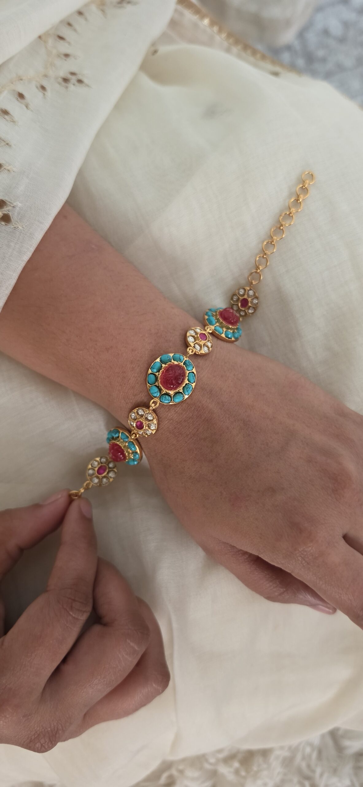 Minsa polki bracelete Thumbnail