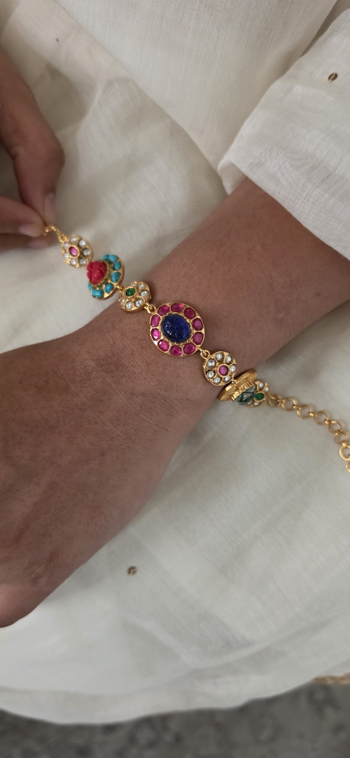 Minsa polki bracelete Thumbnail