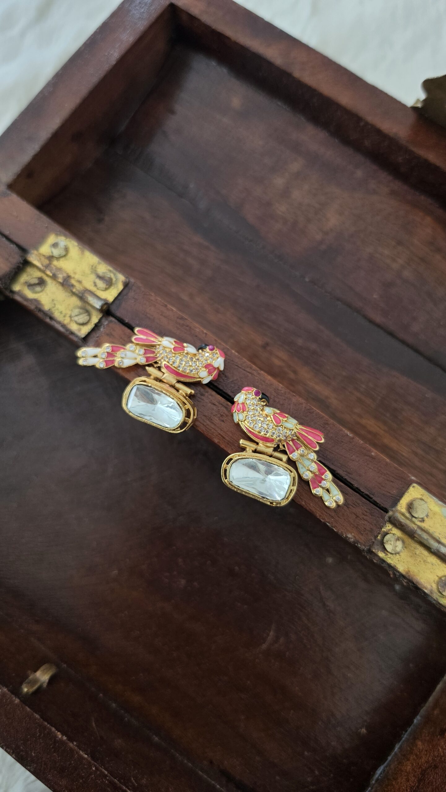 Nidhi lond polki necklace Thumbnail