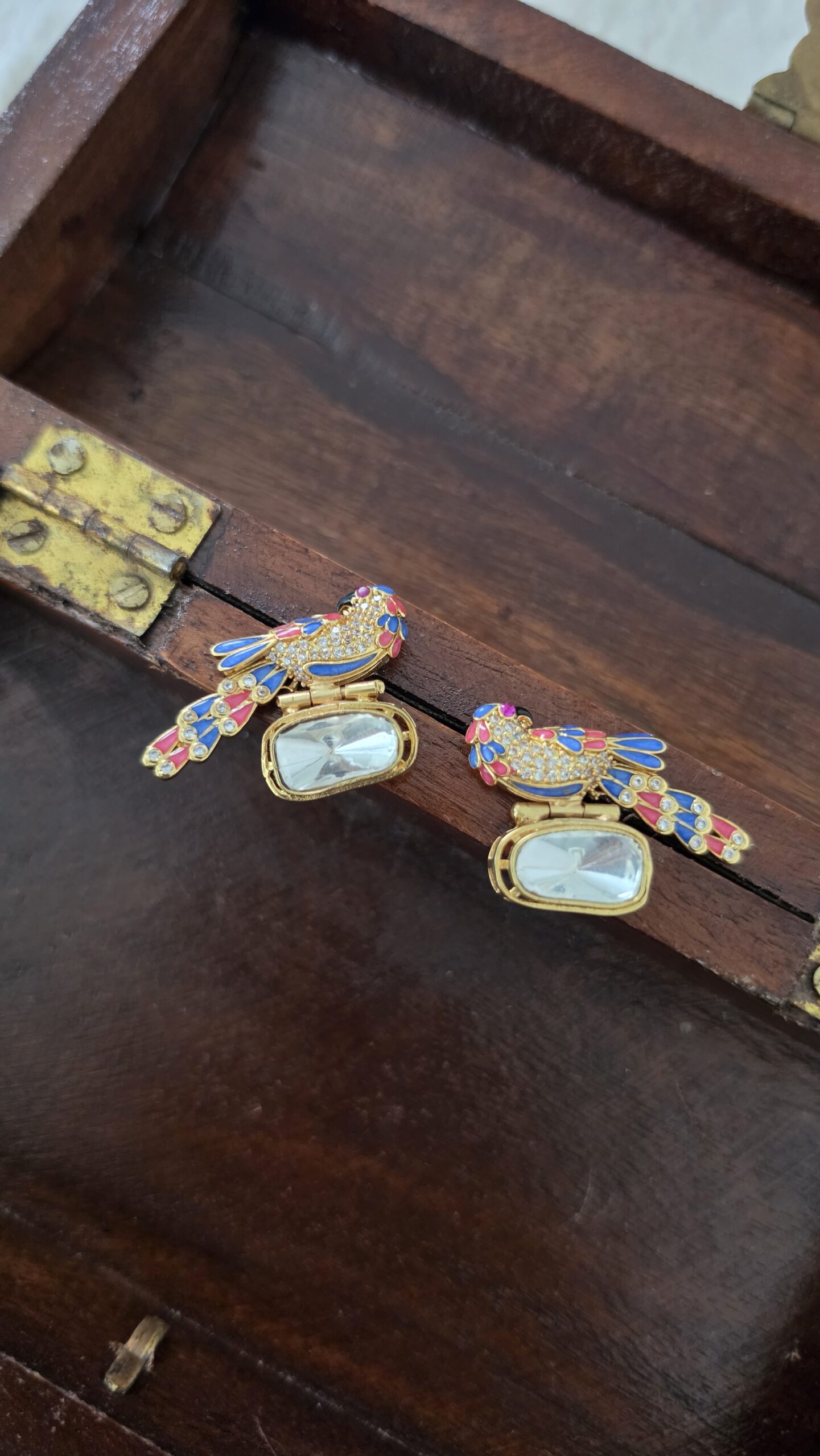 Nidhi lond polki necklace Thumbnail