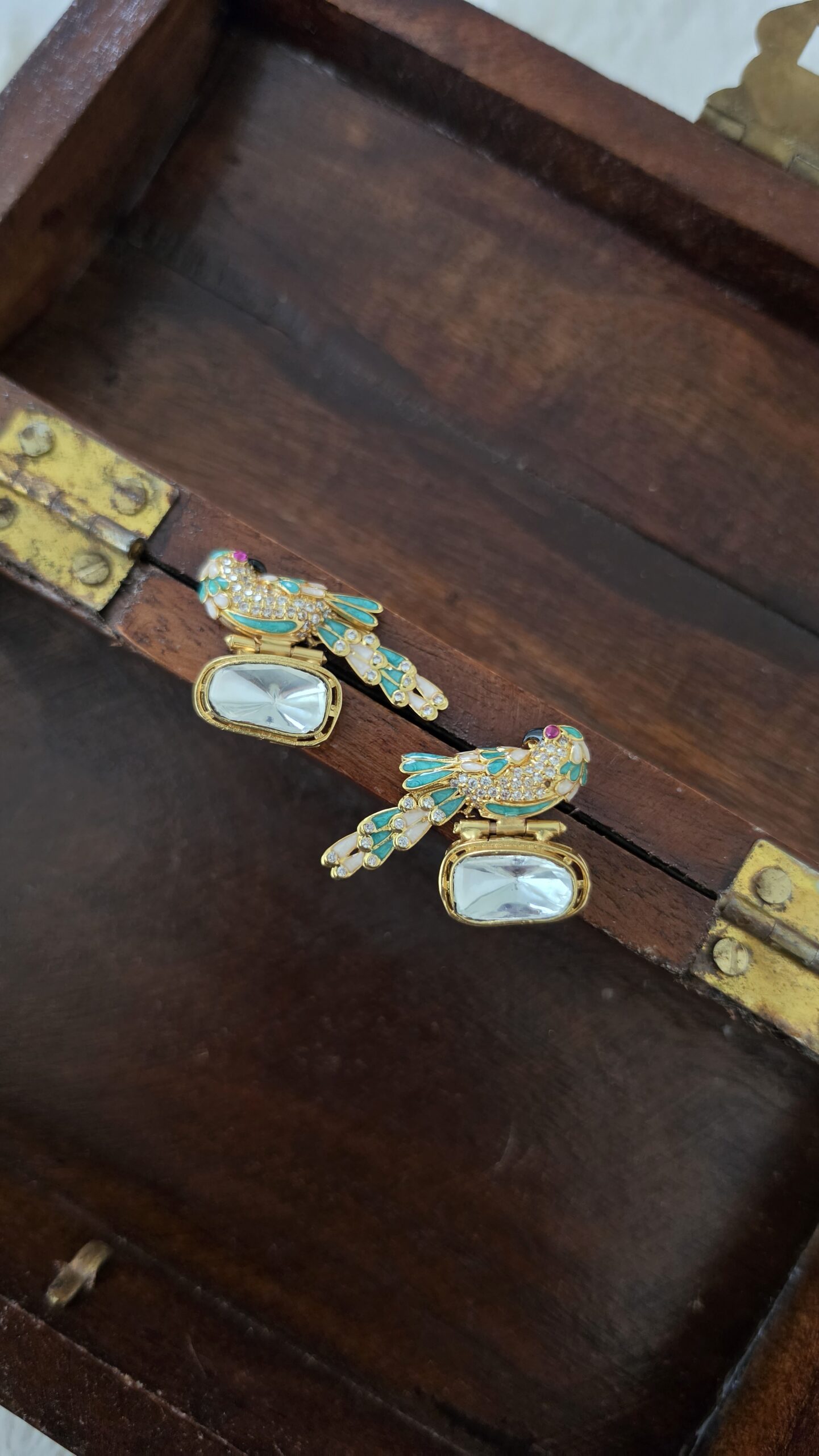 Nidhi lond polki necklace Thumbnail