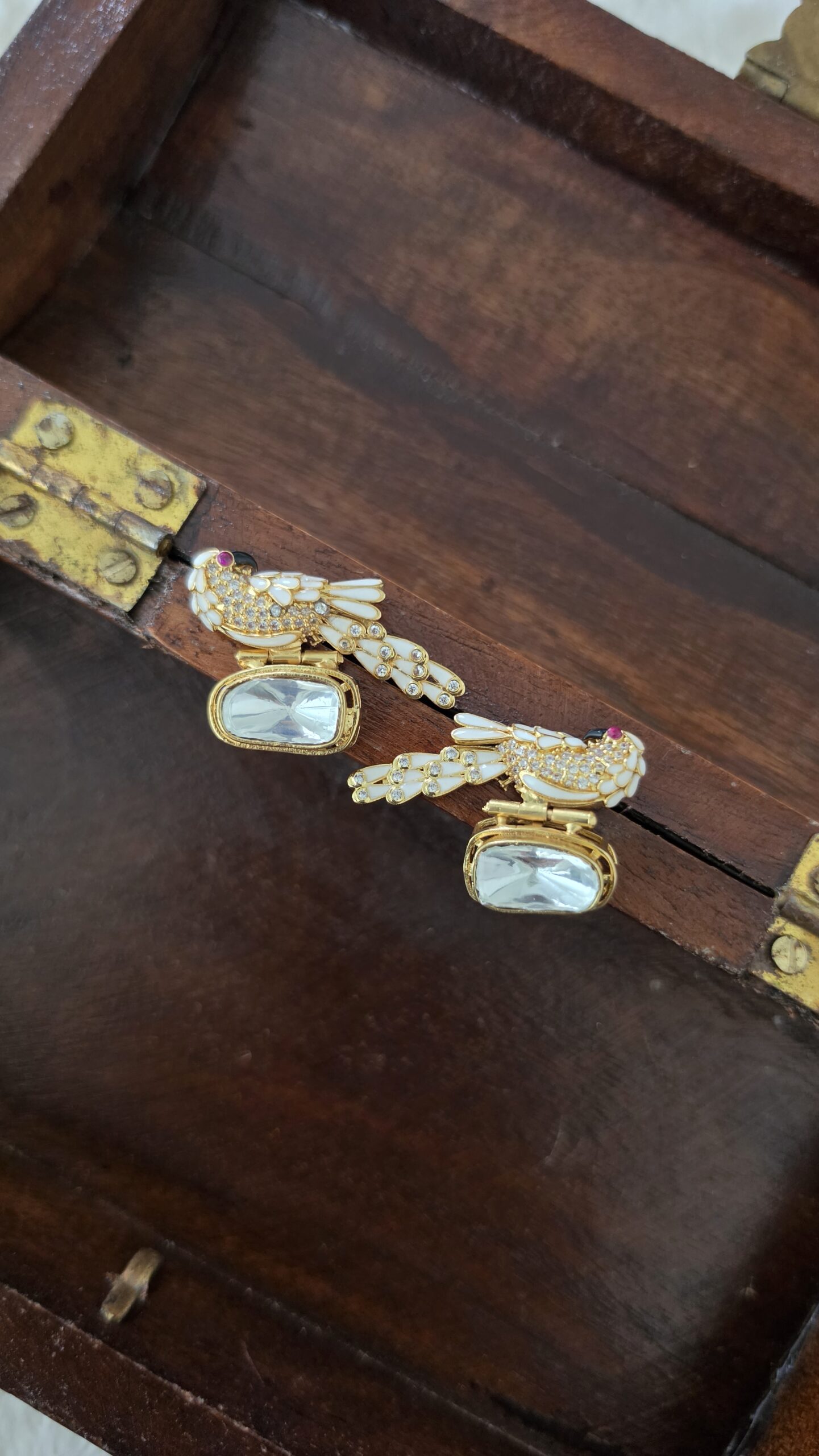 Nidhi lond polki necklace Thumbnail