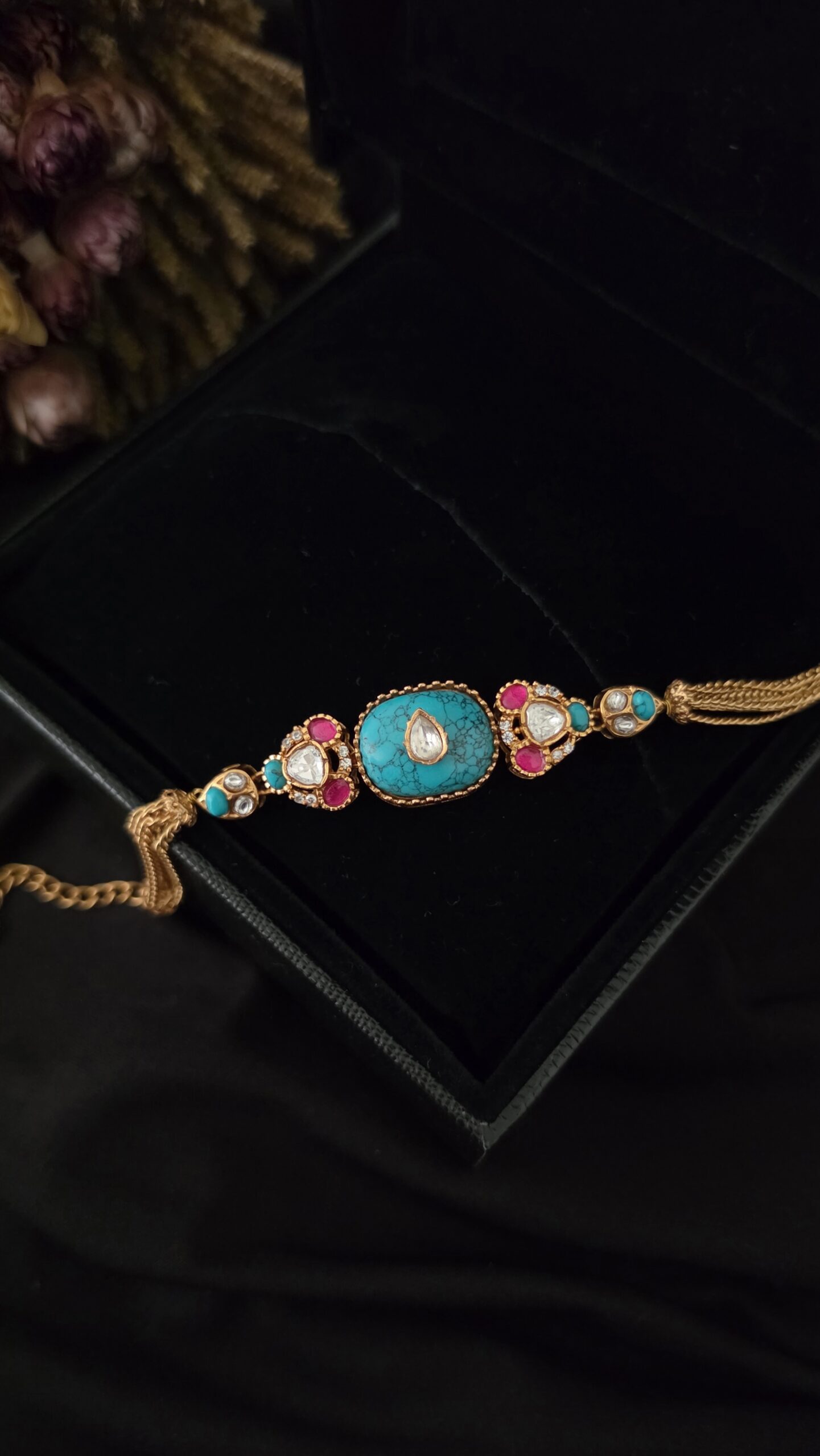 Ellie statement choker and bracelete Thumbnail