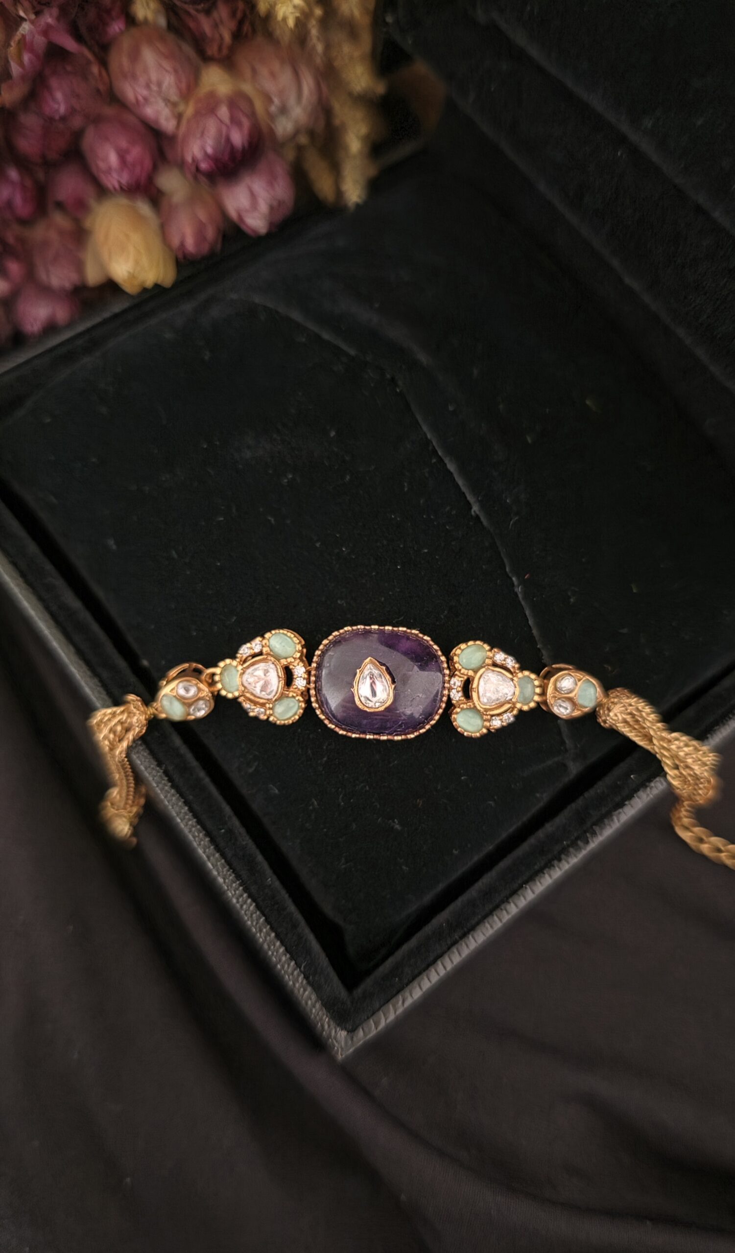 Ellie statement choker and bracelete Thumbnail