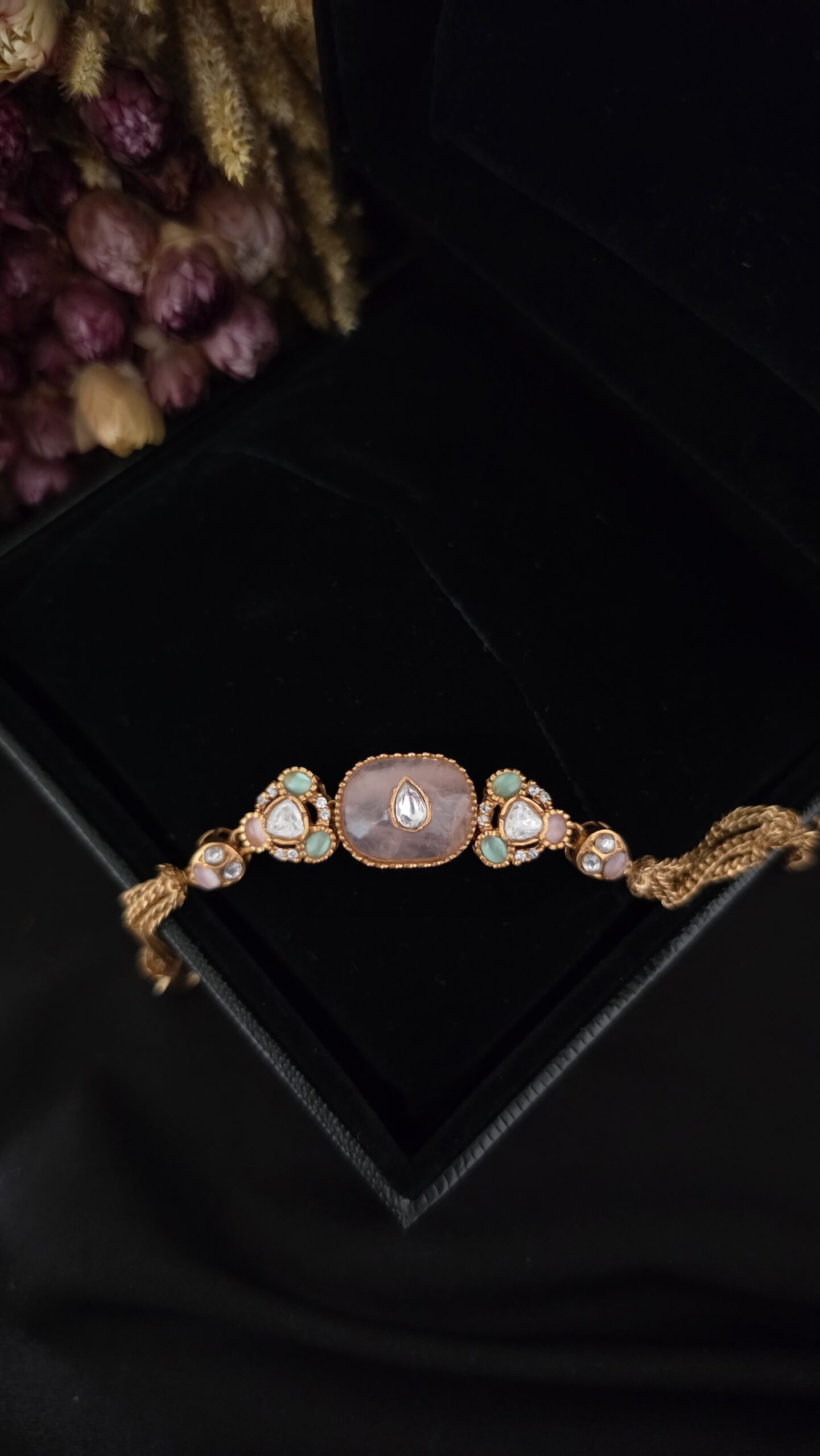 Ellie statement choker and bracelete Thumbnail