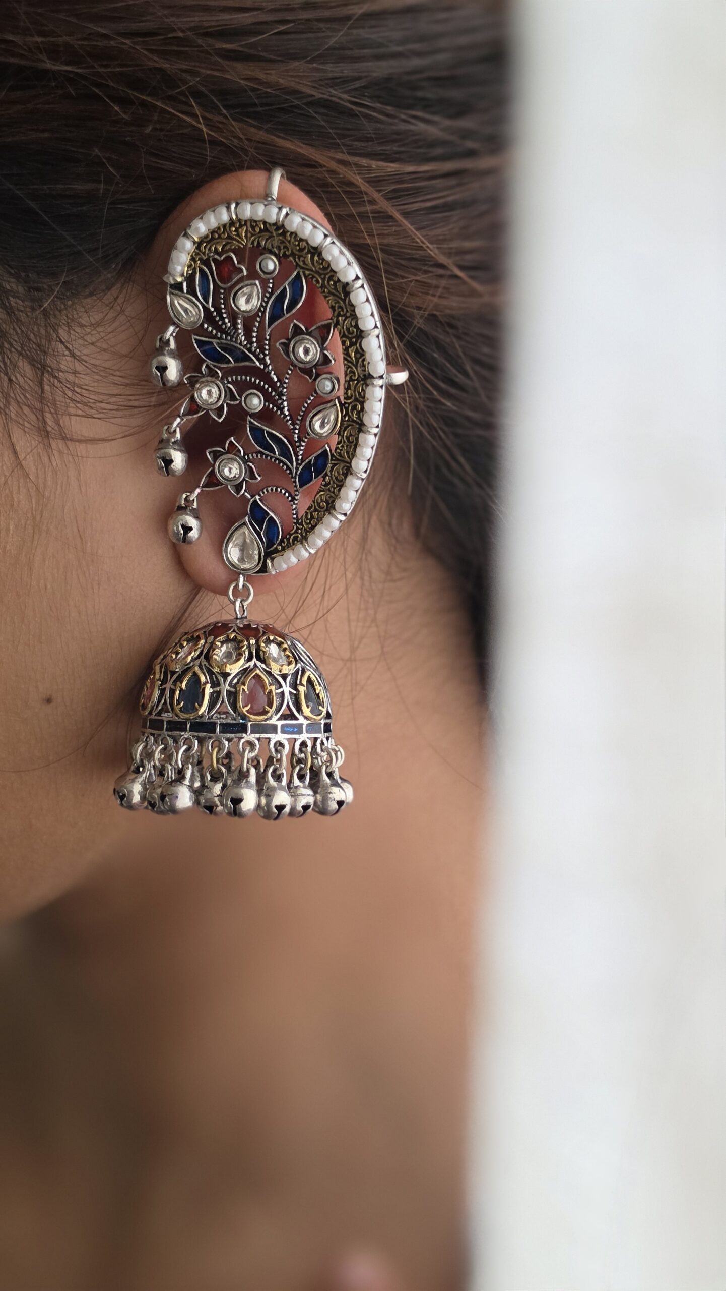 Zinsha handcrafted Earcuff Thumbnail