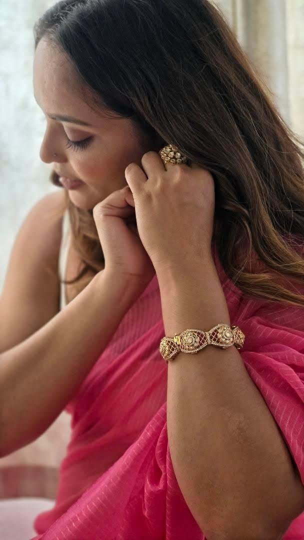 Eshani openable meenakari bangles Thumbnail