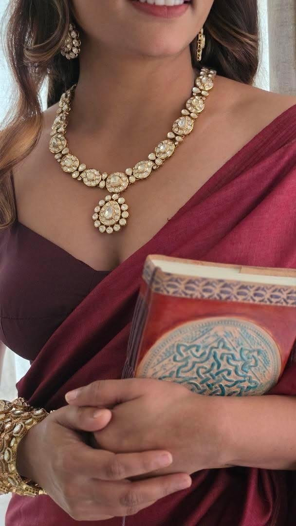 Kashish polki necklace Thumbnail