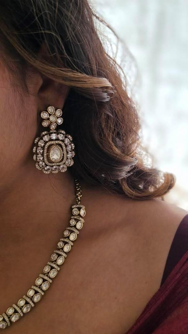 Alina polki necklace Thumbnail