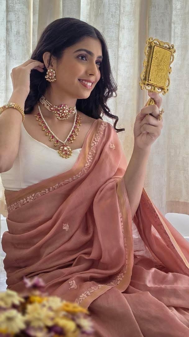 Aadhya polki and pearl choker Thumbnail