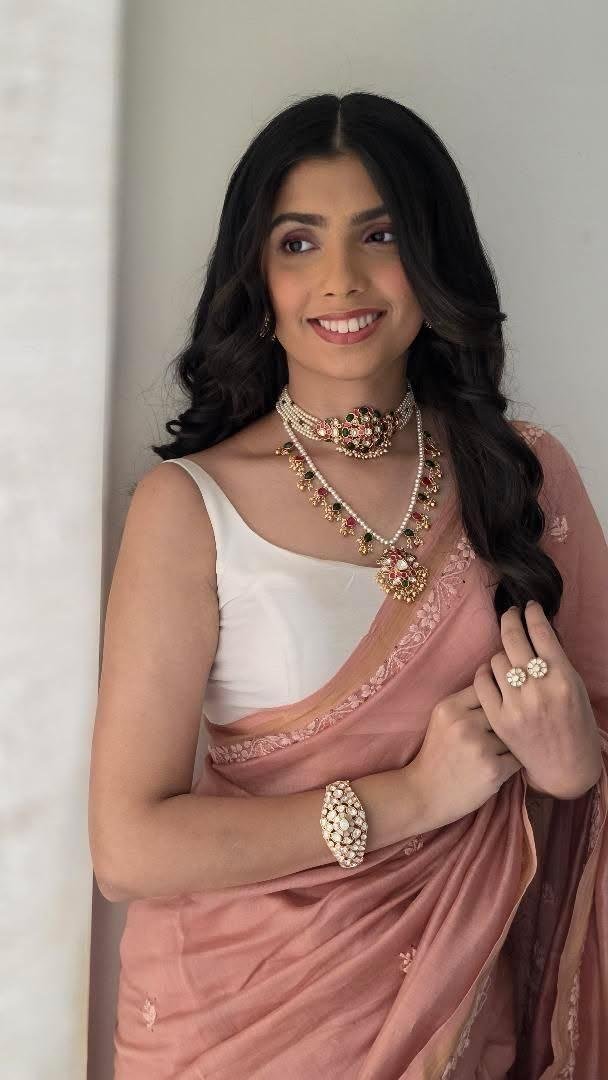 Aadhya delicate long necklace Thumbnail