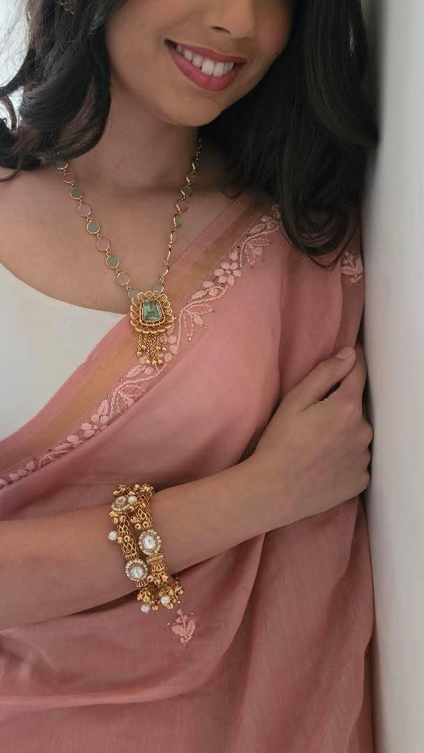 Mariam delicate long necklace Thumbnail