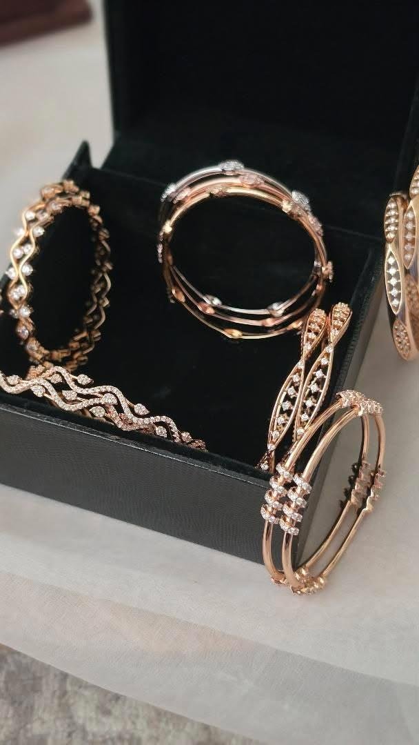 Malia delicate bangles Thumbnail