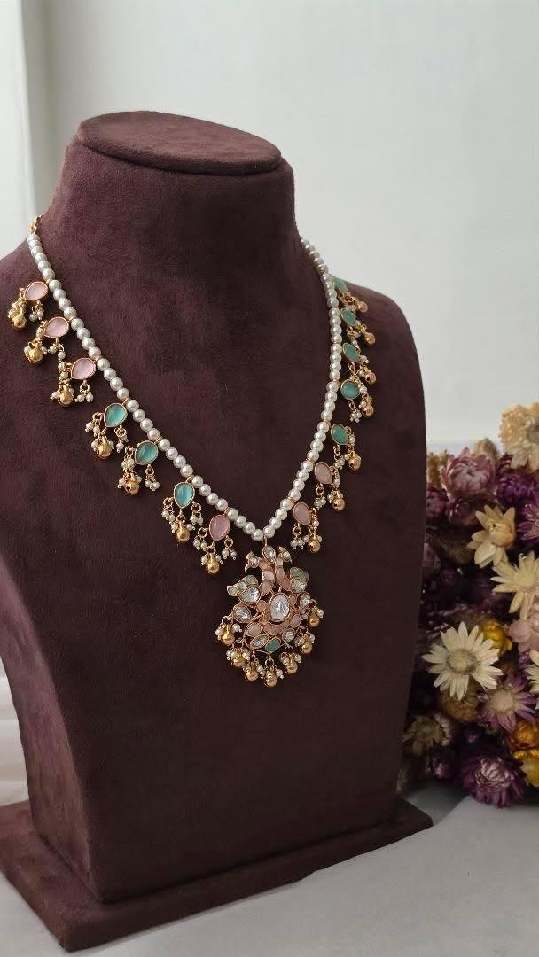 Aadhya delicate long necklace Thumbnail
