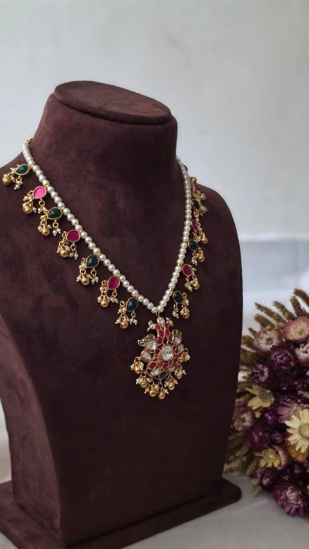 Aadhya delicate long necklace Thumbnail