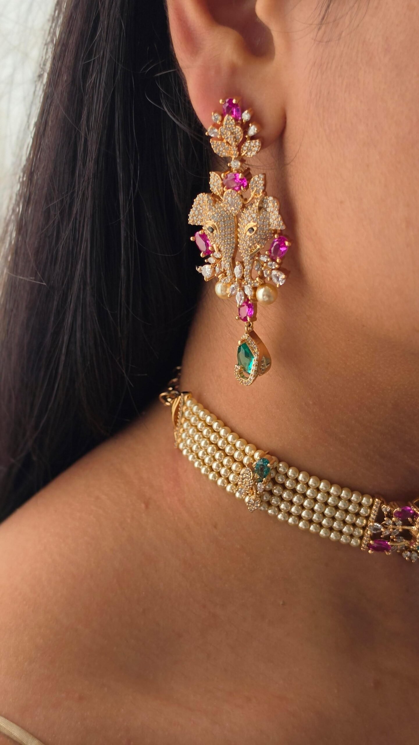 Vina polki choker Thumbnail