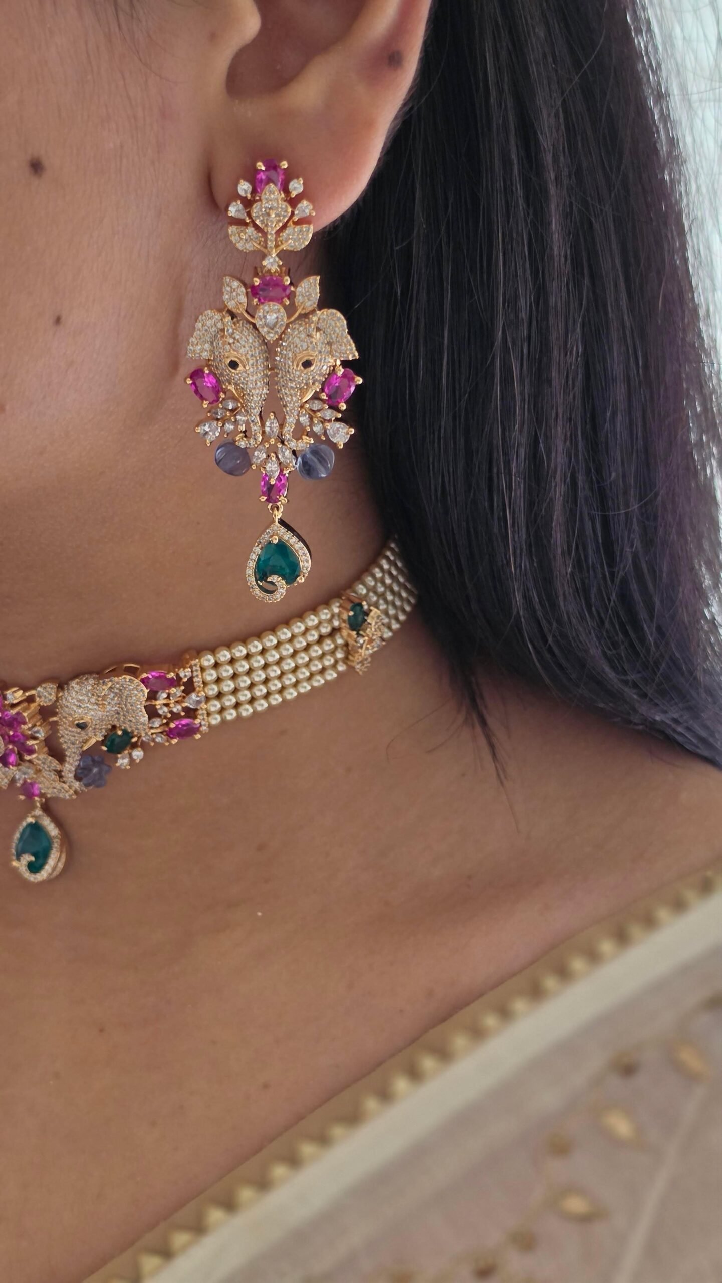 Vina polki choker Thumbnail