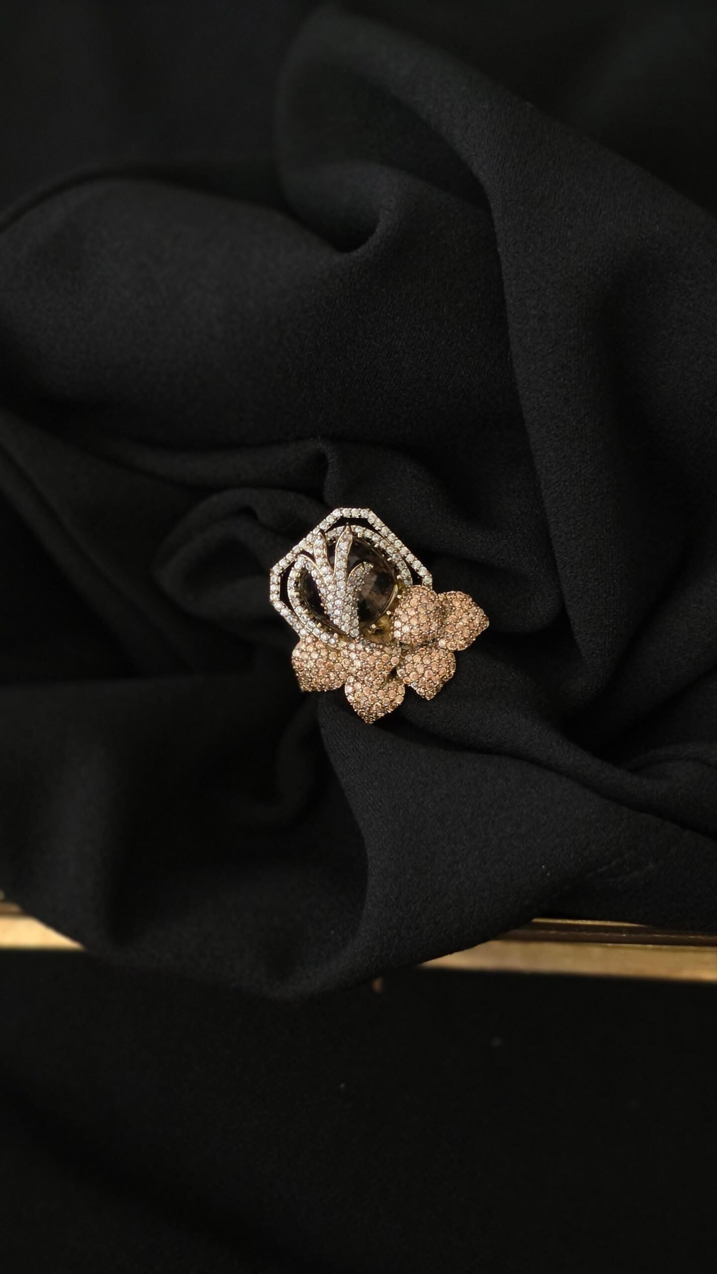 Zion semi-precious stone ring Thumbnail