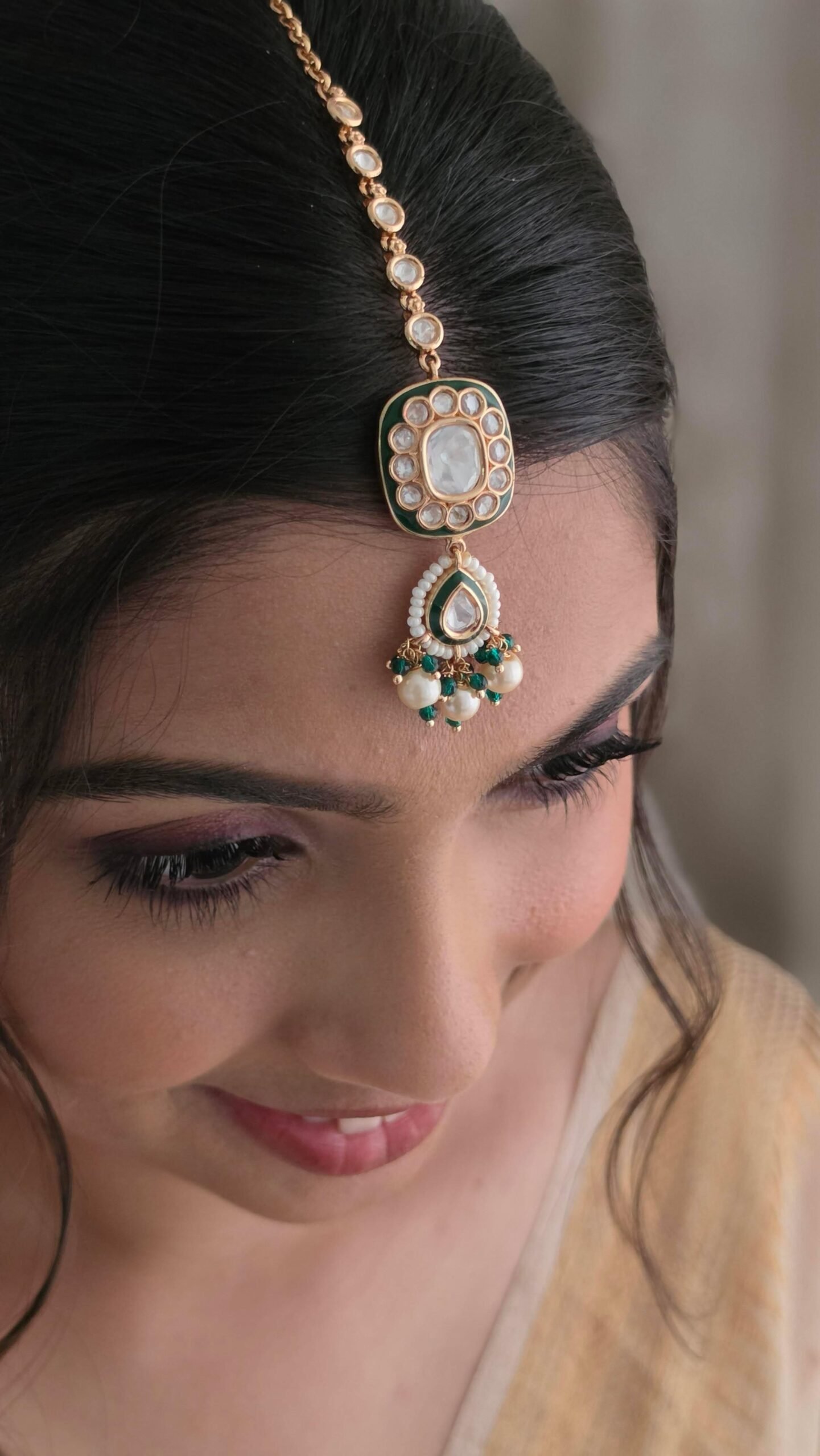 Mahira meenakari polki Mangtika Thumbnail