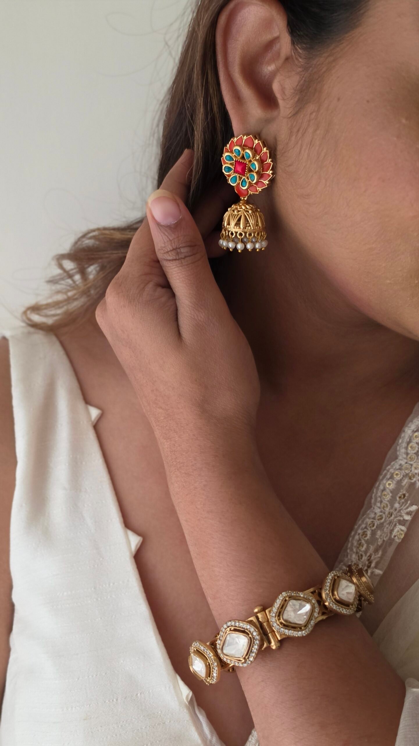 Yashi Handcrafted Jhumki Thumbnail