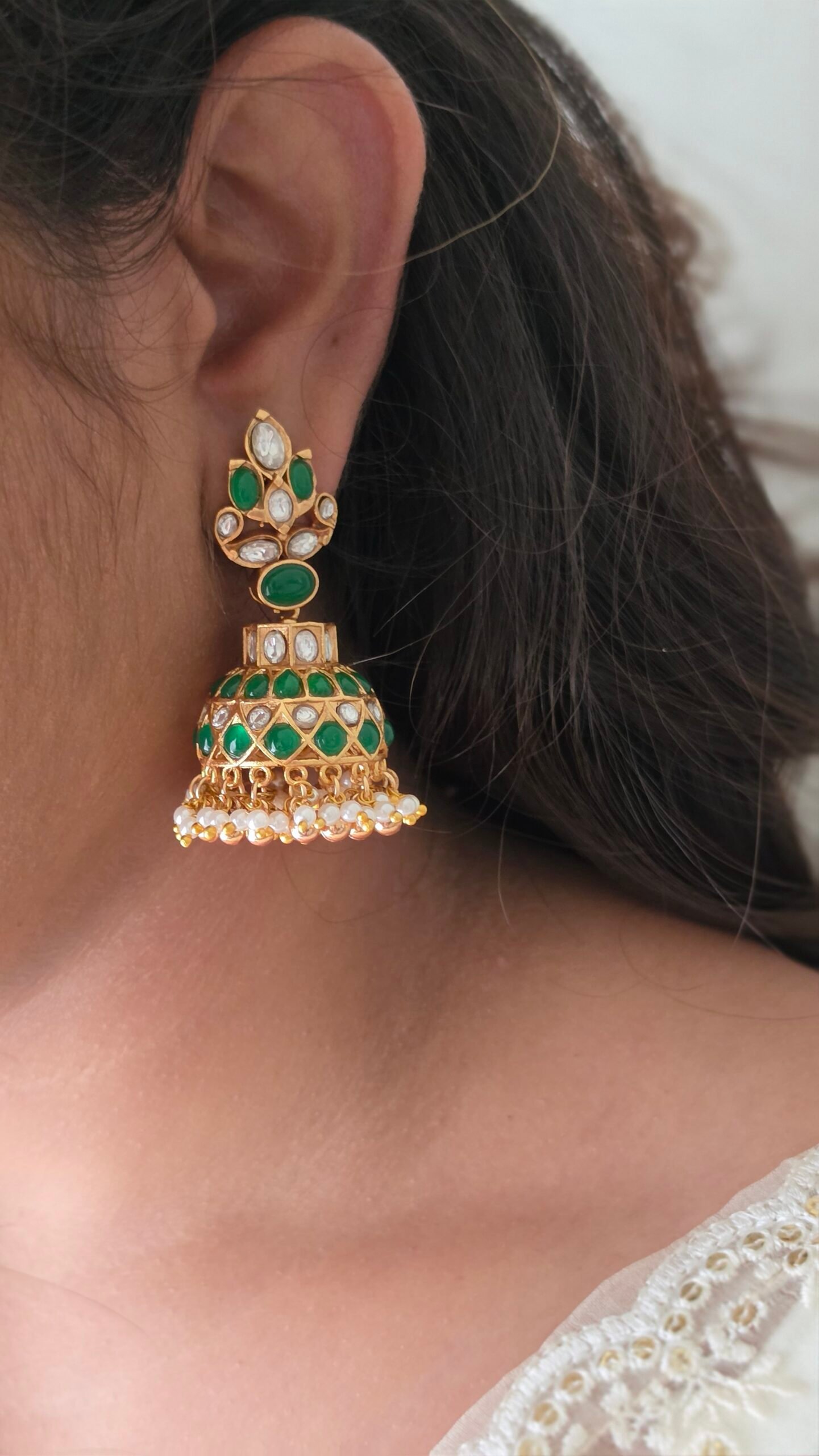 Nisha Handcrafted Jhumki Thumbnail