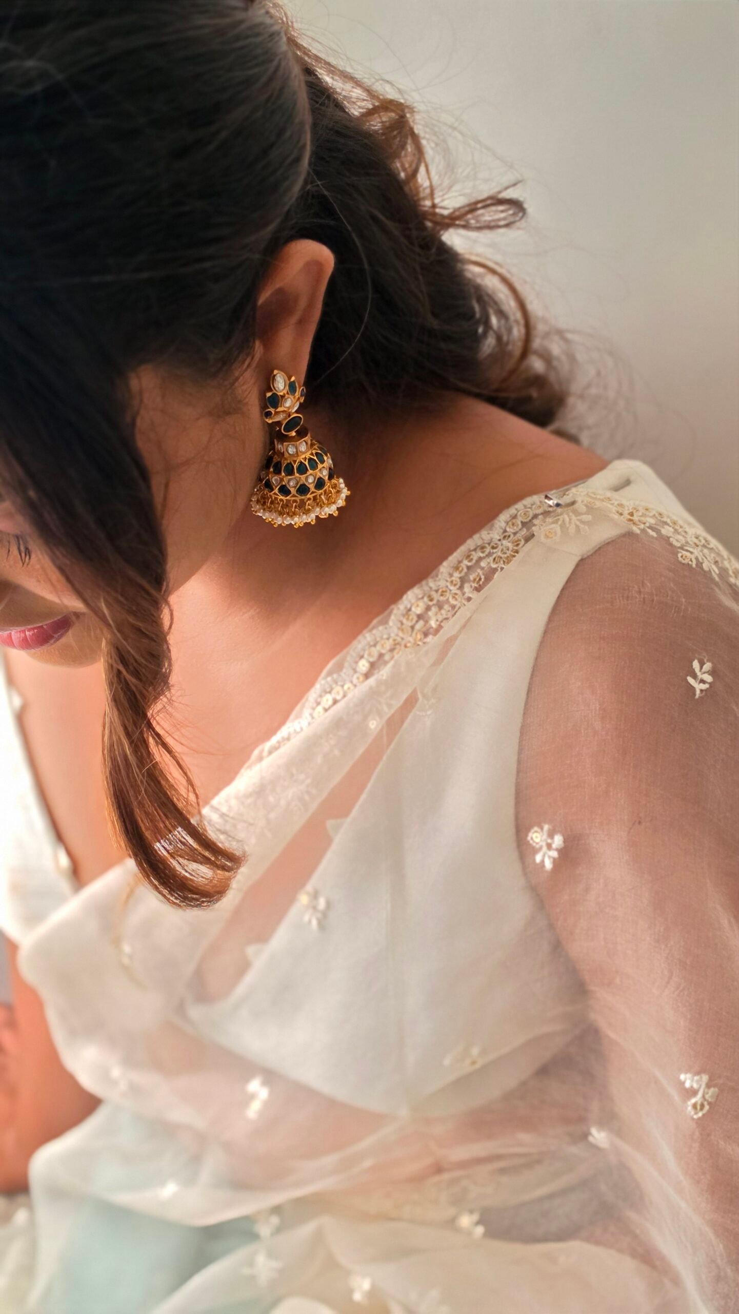 Nisha Handcrafted Jhumki Thumbnail
