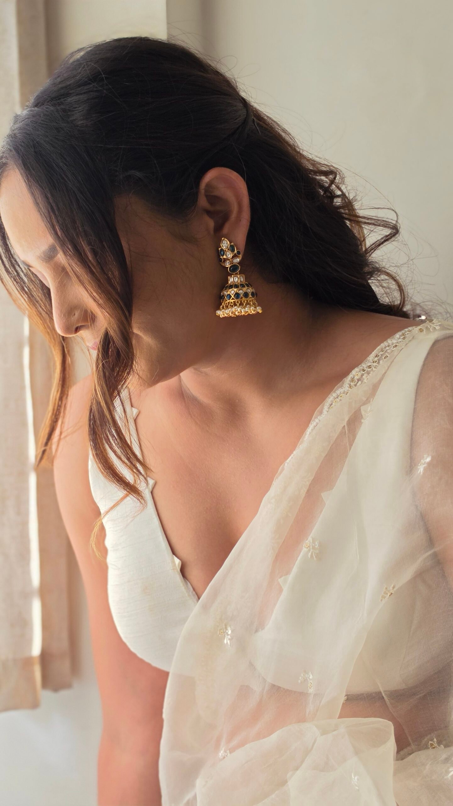 Nisha Handcrafted Jhumki Thumbnail