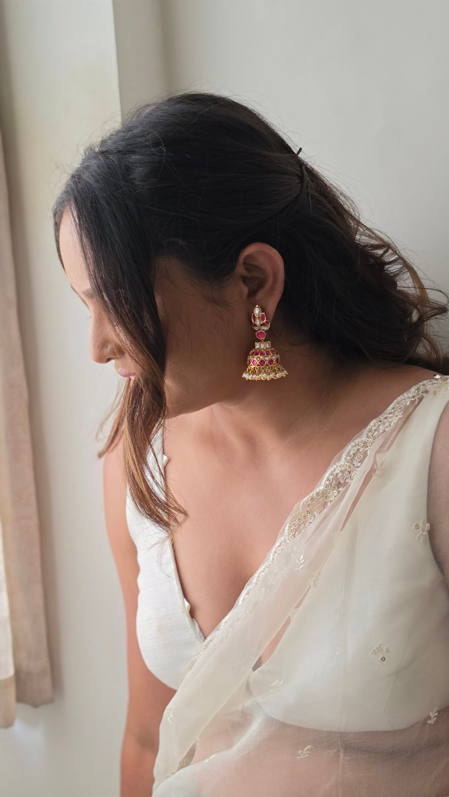Nisha Handcrafted Jhumki Thumbnail