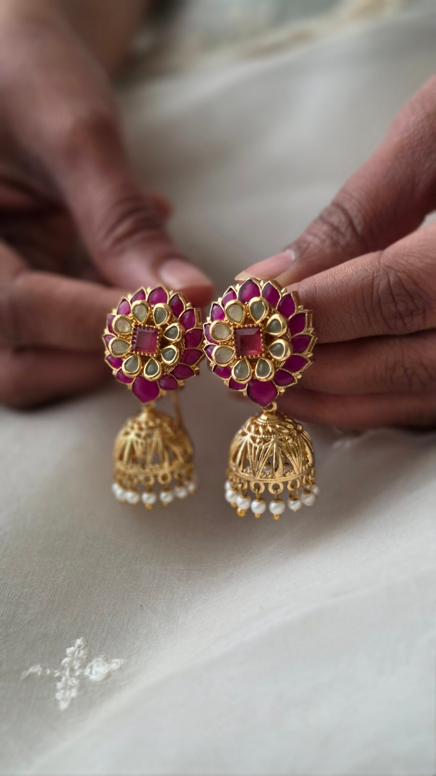 Yashi Handcrafted Jhumki Thumbnail