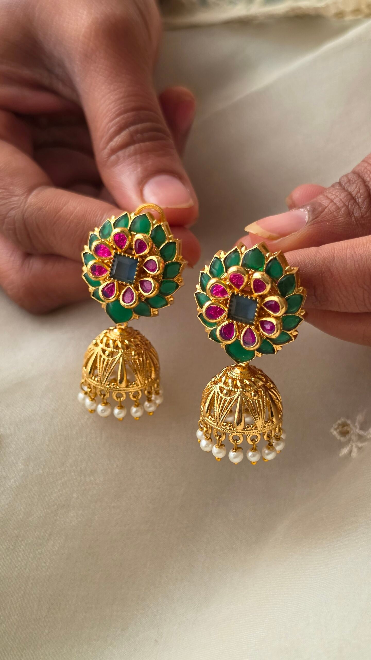 Yashi Handcrafted Jhumki Thumbnail