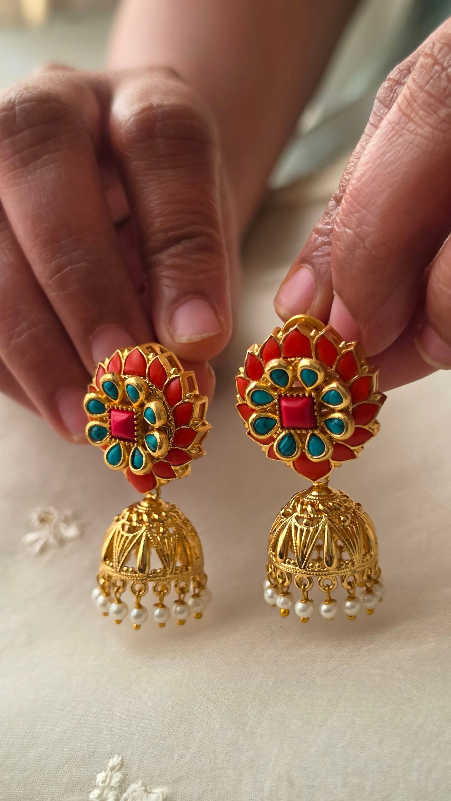 Yashi Handcrafted Jhumki Thumbnail