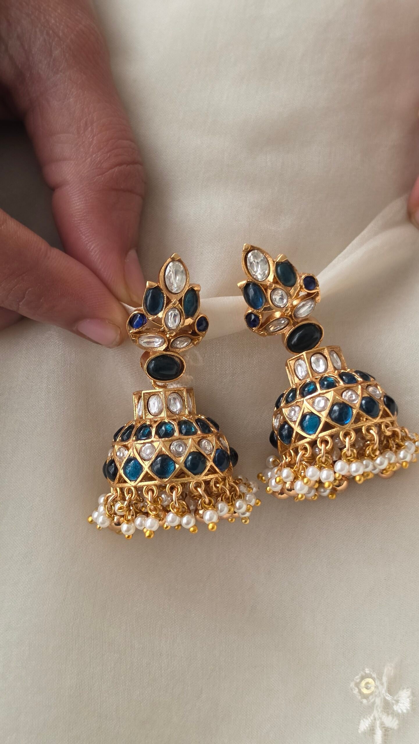 Nisha Handcrafted Jhumki Thumbnail