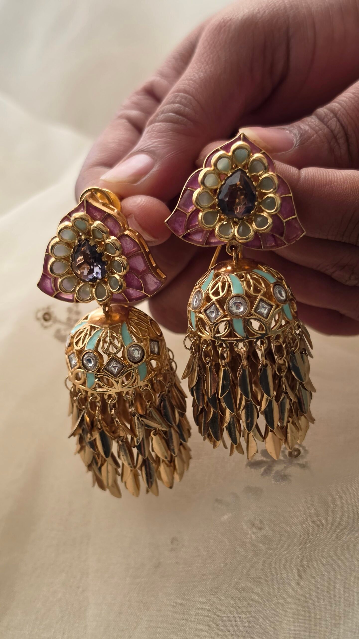 Mitalai Handcrafted Jhumki Thumbnail