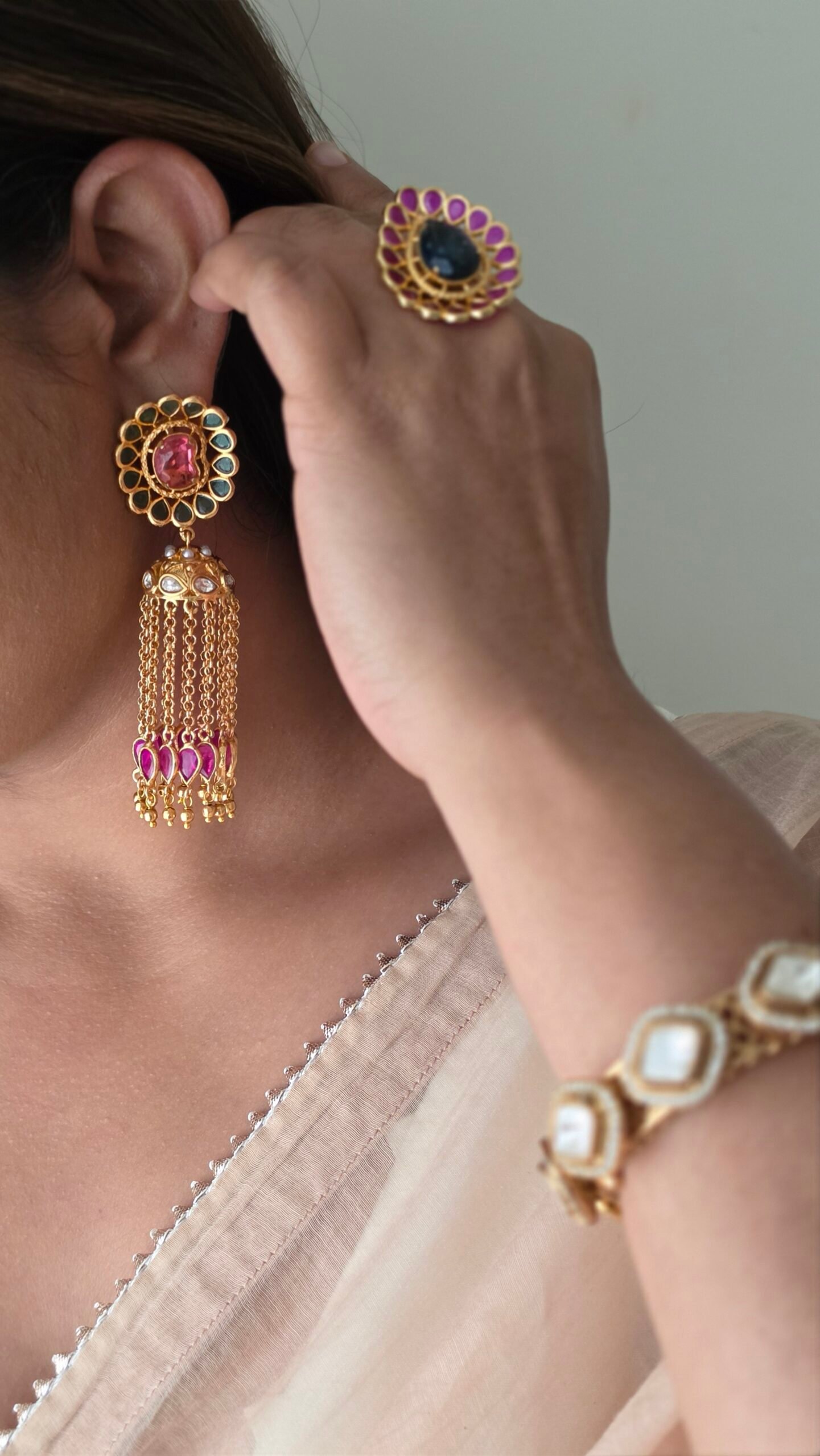 Simran Handcrafted Jhumki Thumbnail