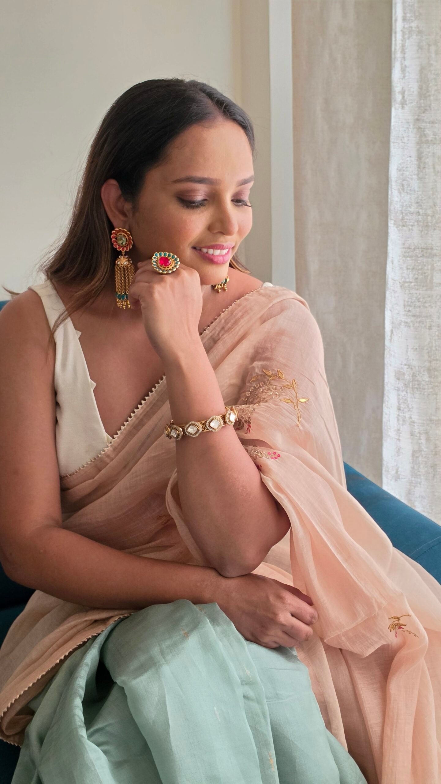 Simran Handcrafted Jhumki Thumbnail
