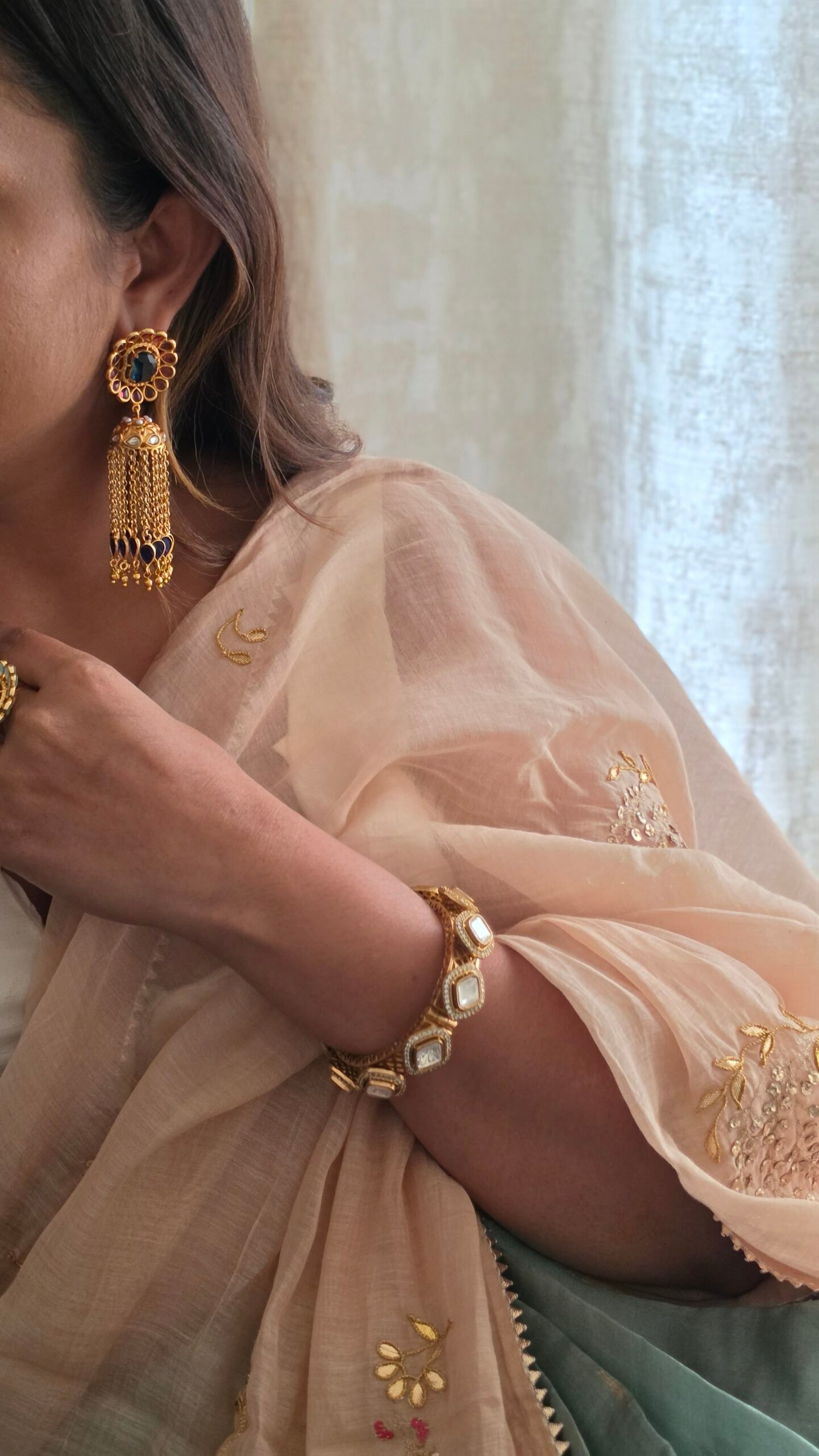 Simran Handcrafted Jhumki Thumbnail