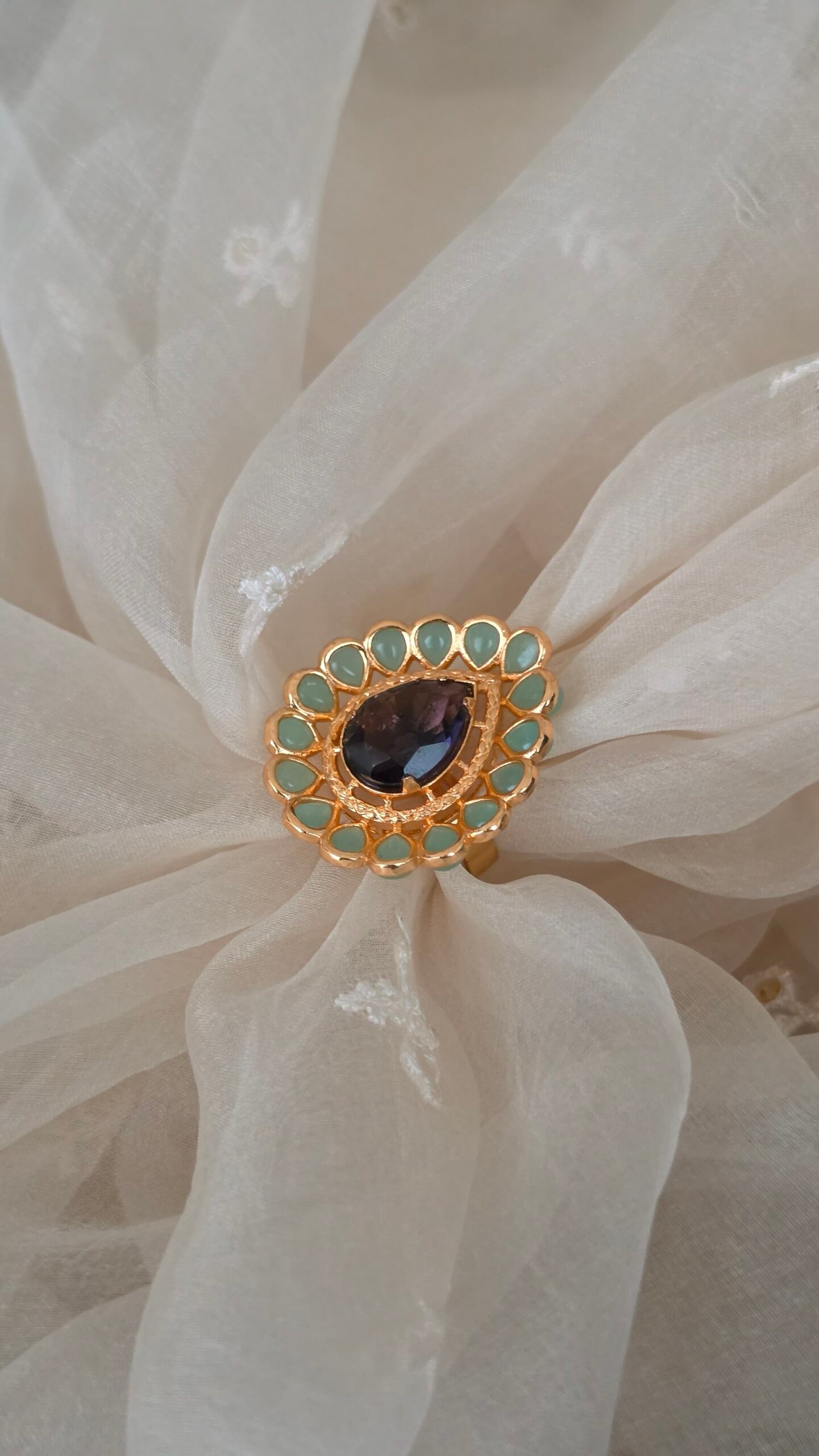 Jhanvi Handcrafted Ring Thumbnail