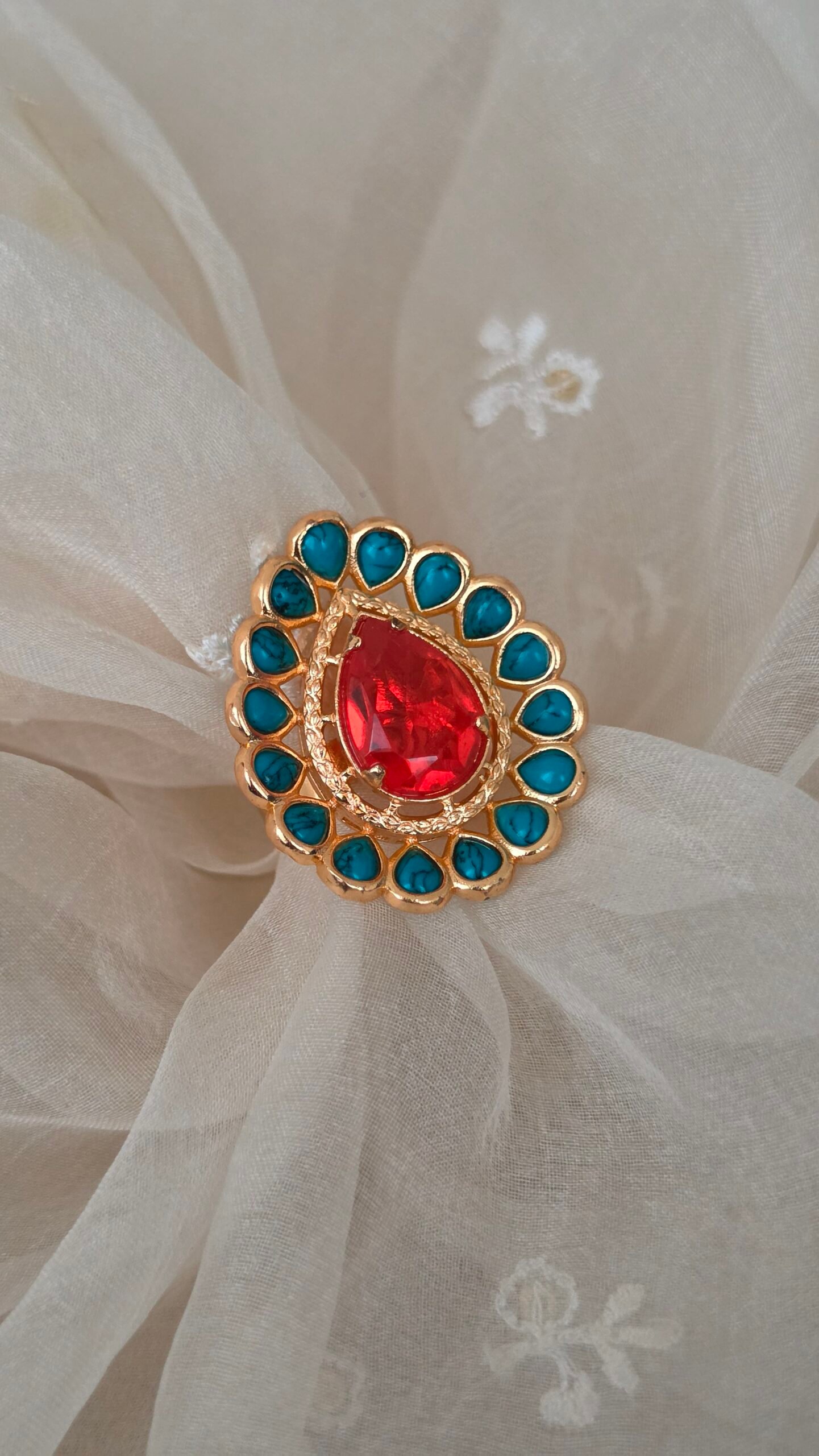 Jhanvi Handcrafted Ring Thumbnail