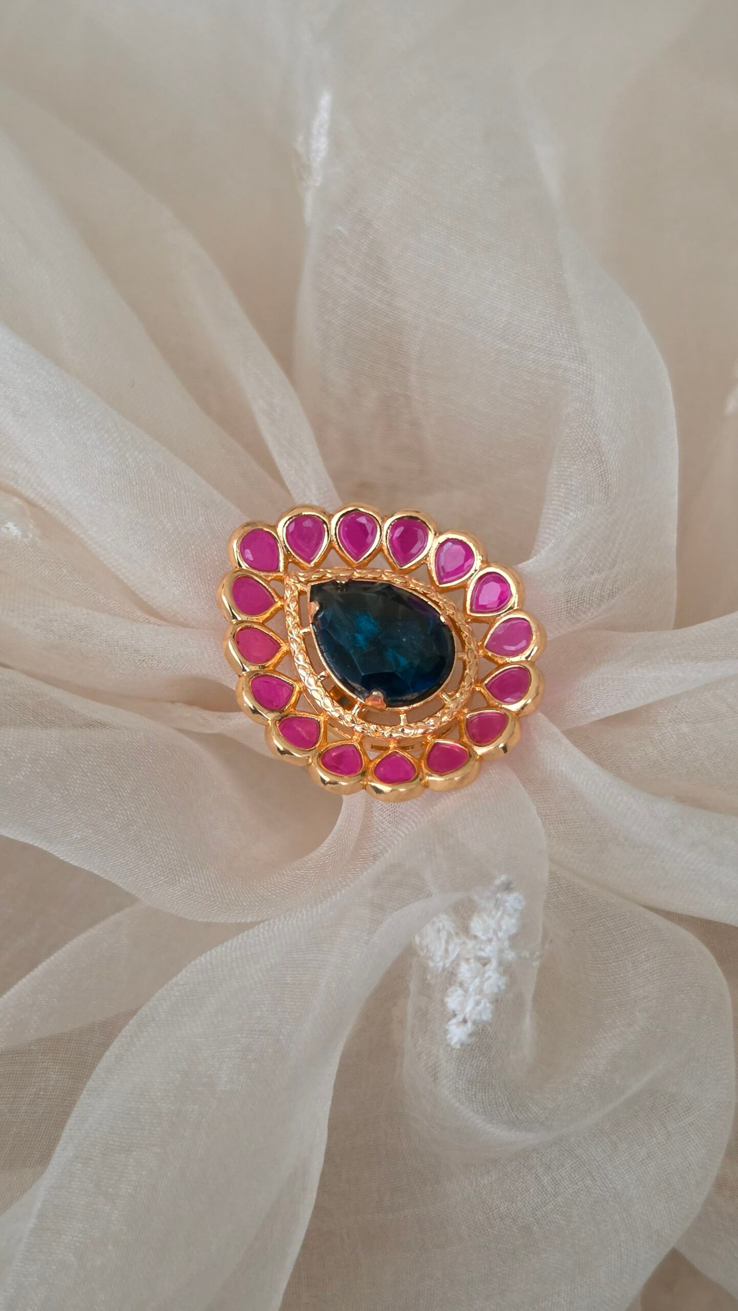 Jhanvi Handcrafted Ring Thumbnail
