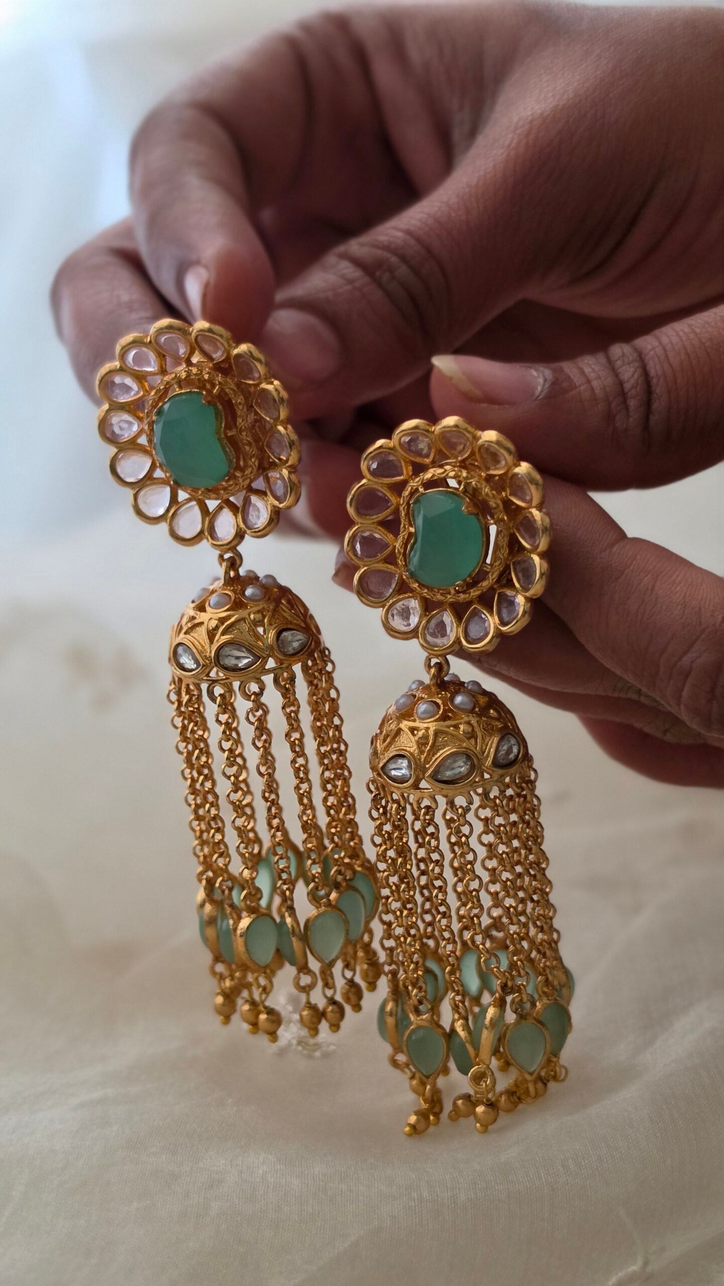 Simran Handcrafted Jhumki Thumbnail