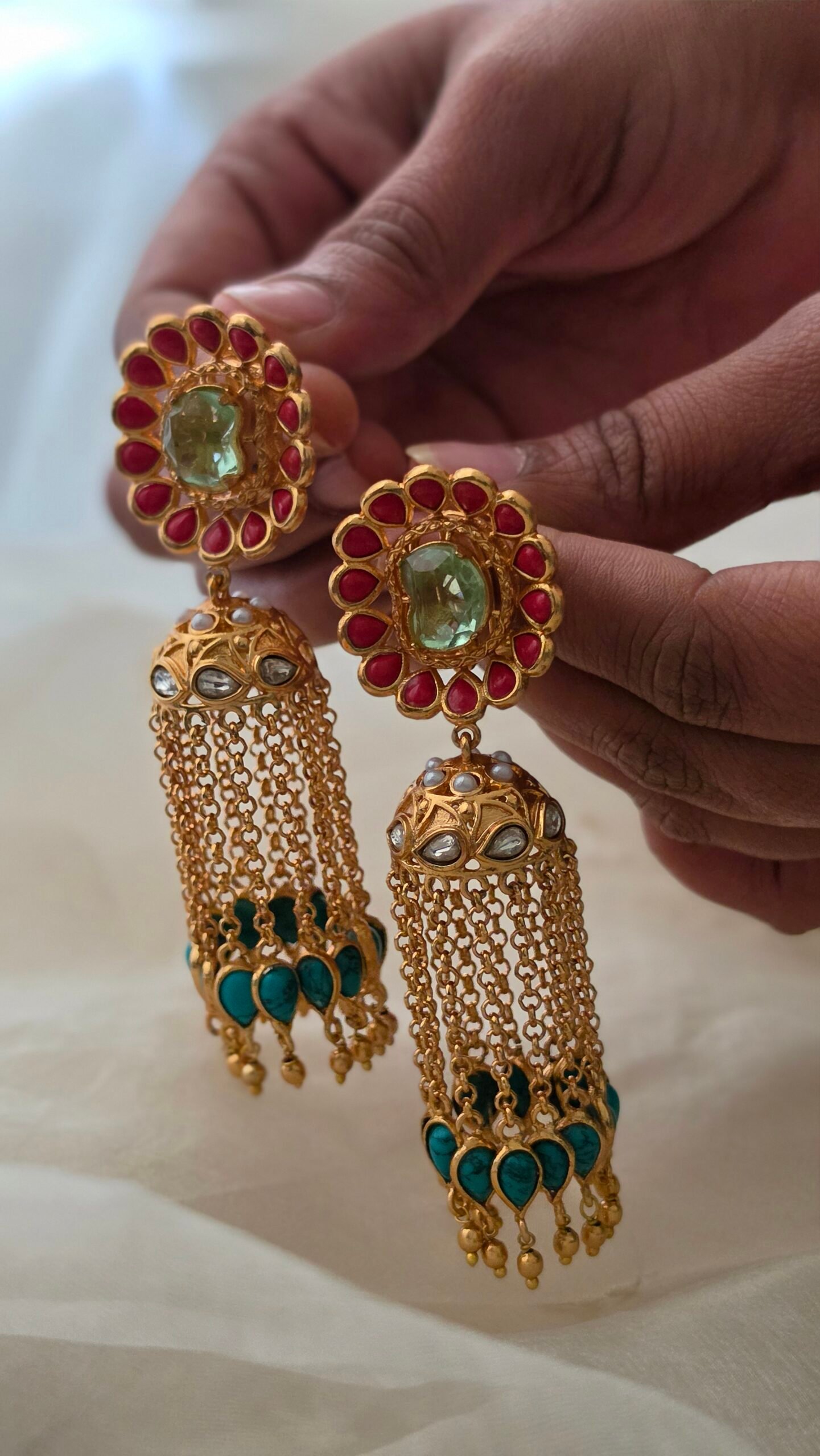 Simran Handcrafted Jhumki Thumbnail