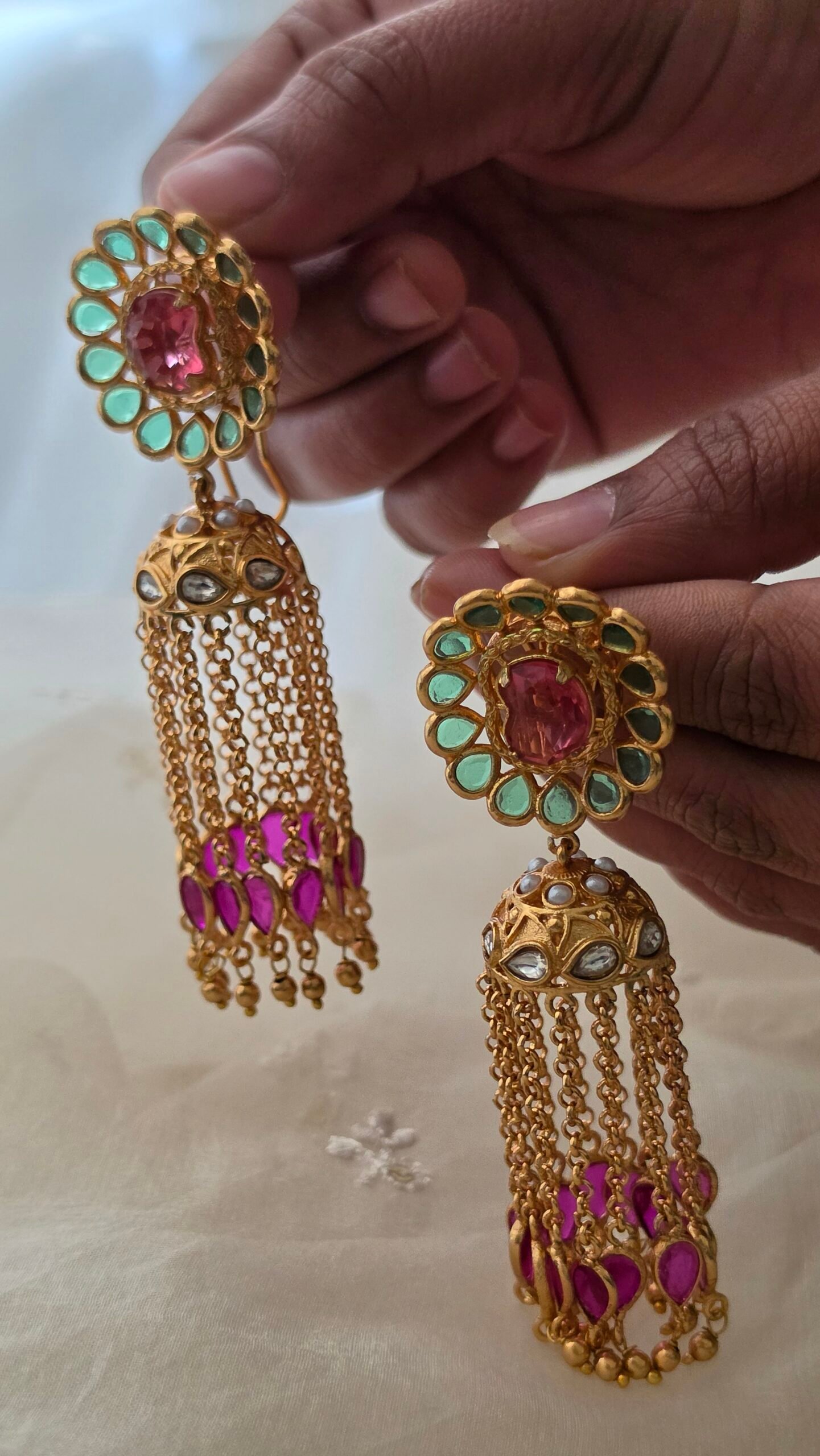 Simran Handcrafted Jhumki Thumbnail