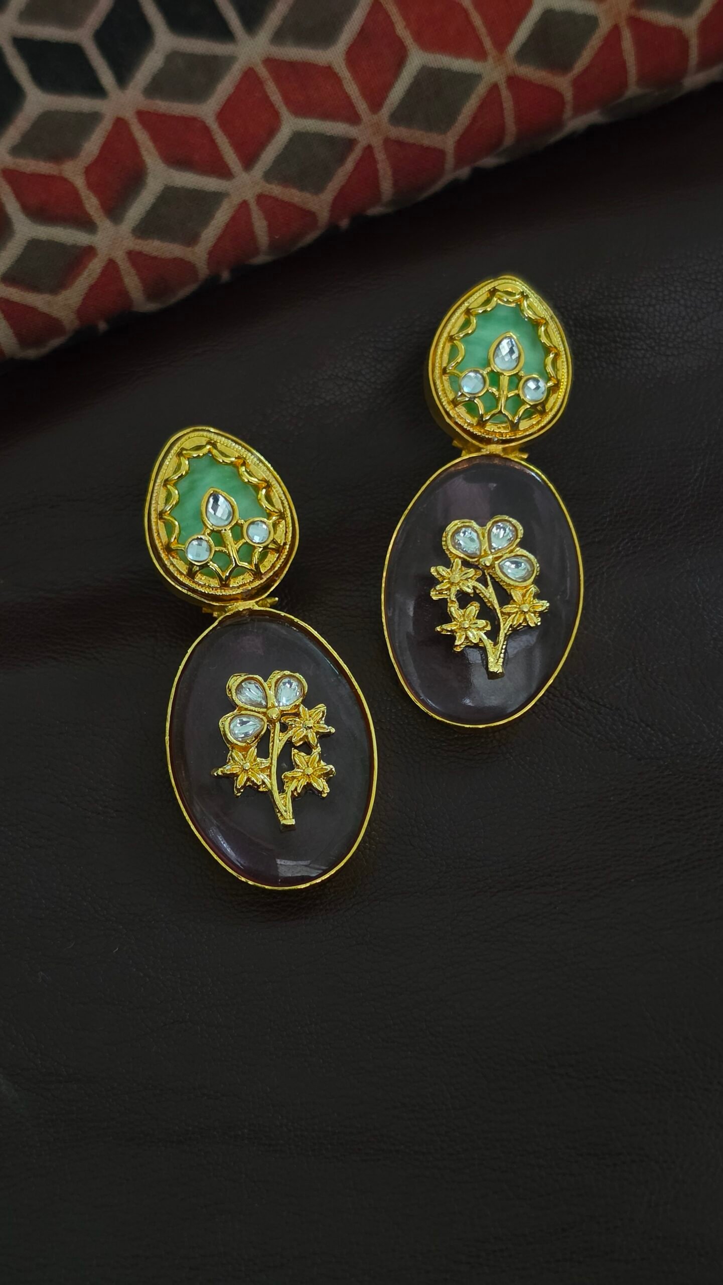 Anvi semi precious stone earring Thumbnail
